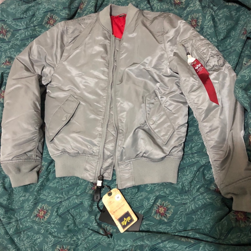Alpha industries slim fit Flight jacket ☺️
